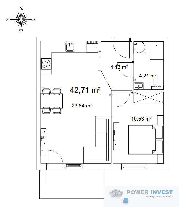 Czerwone Maki, 2-pokoje z balkonem, klimatyzacja-1