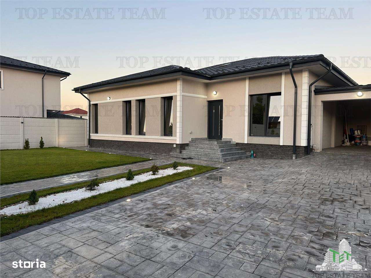 Casa inidividuala, superba pe parter, cu garaj si 4 camere spatioase,-3