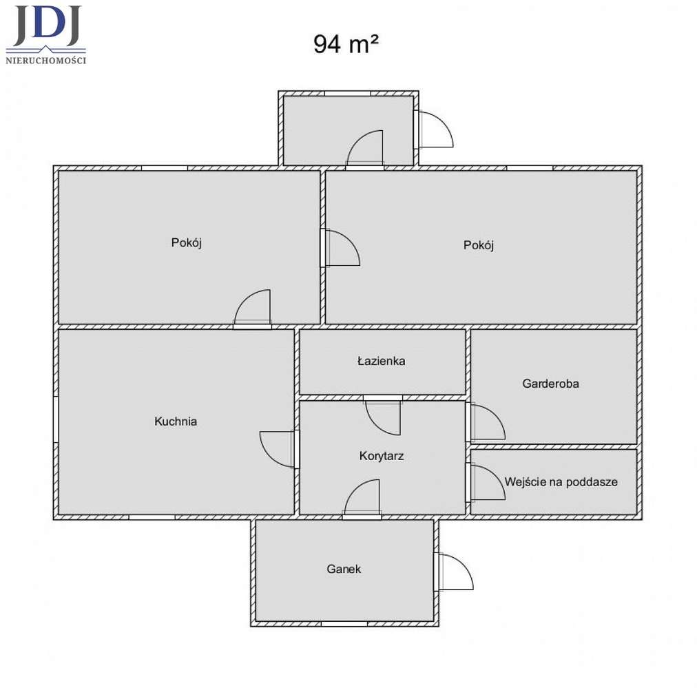 DOM MUROWANY 94 M2. DZIAŁKA 25 AR. ULHÓWEK - Pełny obrazek: 2/19