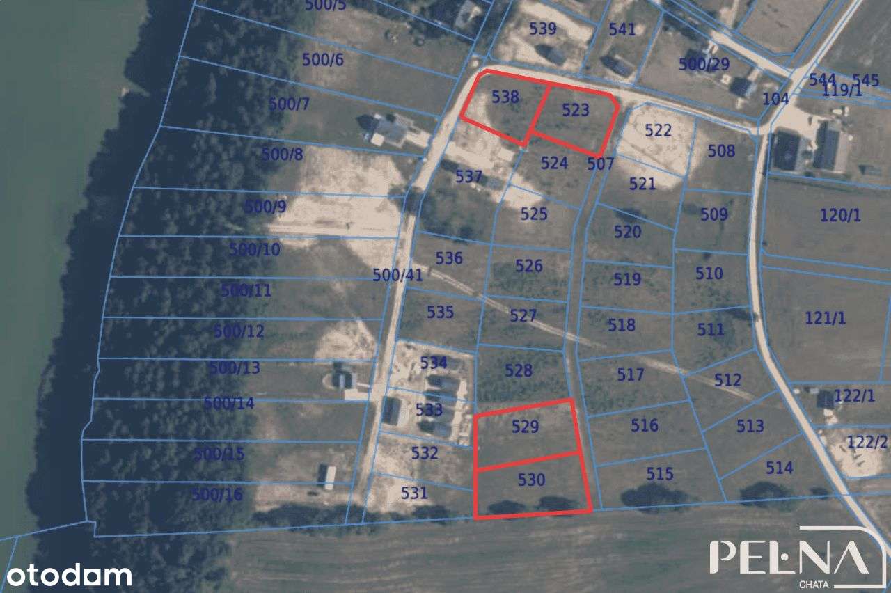 Działka 1300 mkw. nad jeziorem koło Kościerzyny-14