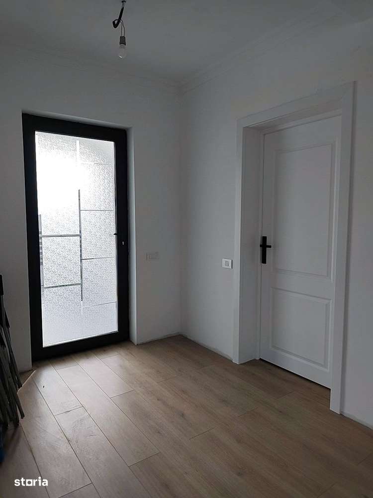 FARA COMISIOANE Sabareni casa cu 4 camere 2 bai PARTER placa asfalt-1