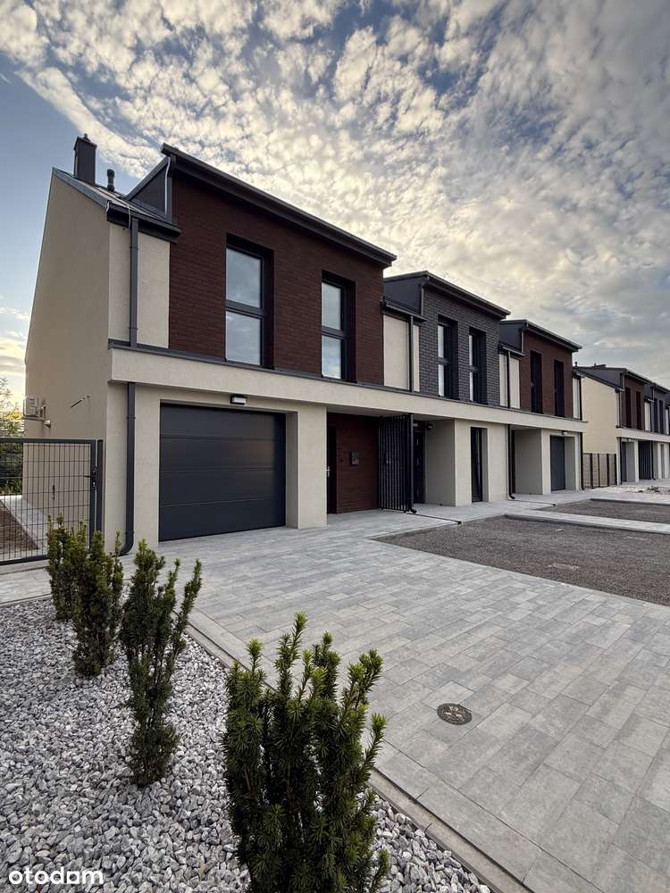 Nowoczesny nowy dom 86 m² | Ogródek | 2 miejsca postojowe | JUŻ GOTOWE