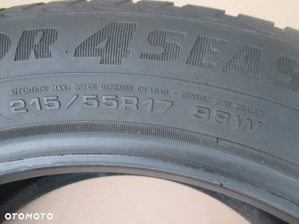 Opony Całoroczne 215/55 R17 Goodyear Vector4Seasons Para 7mm - 9