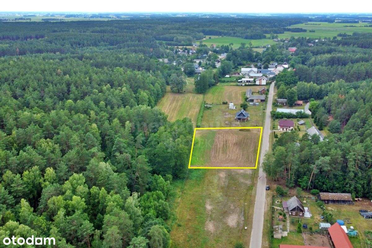 Głębocz Wielki: działka budowlana przy lesie-2
