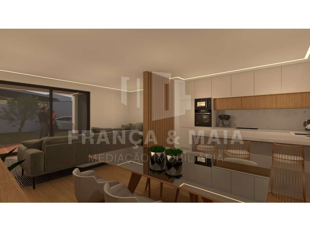 Moradia T3 em construção inserida no empreendimento Villas Mirante ...-3