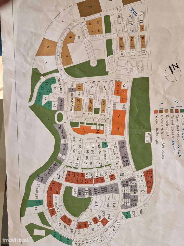 Lote de terreno para construção com projeto aprovado T3-5