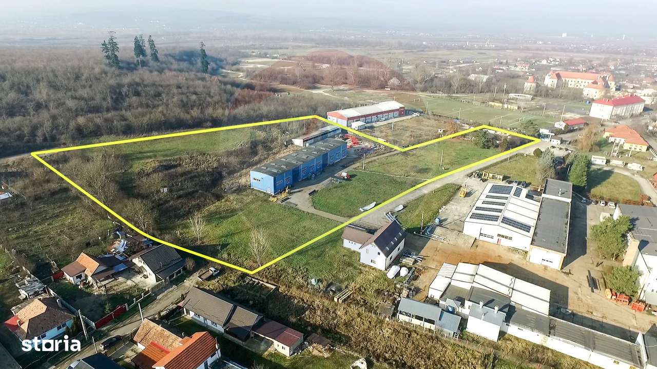 Teren industrial de vânzare - 18.820 mp+proiect de extindere, Bonțida-10