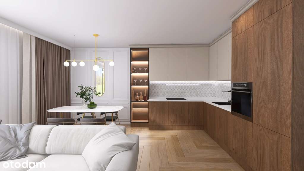 Nowoczesny dom szeregowy z ogródkiem i garażem - Pełny obrazek: 5/20