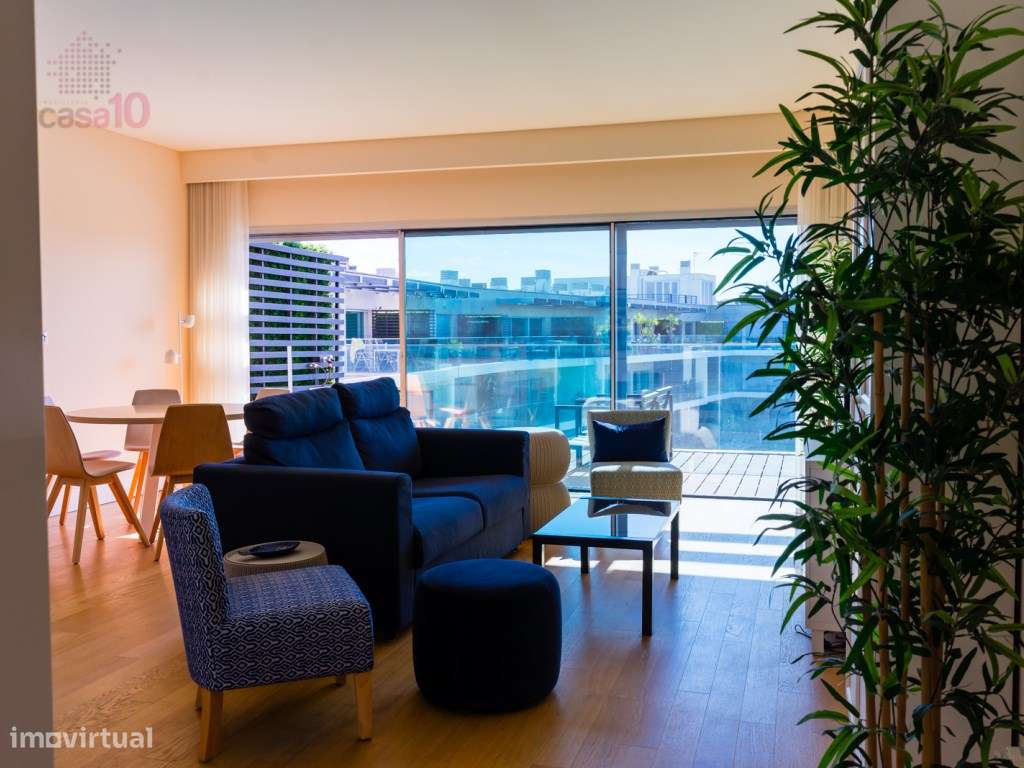 Apartamento T3 com vista rio no Resort Praia do Sal, Alcochete.-7