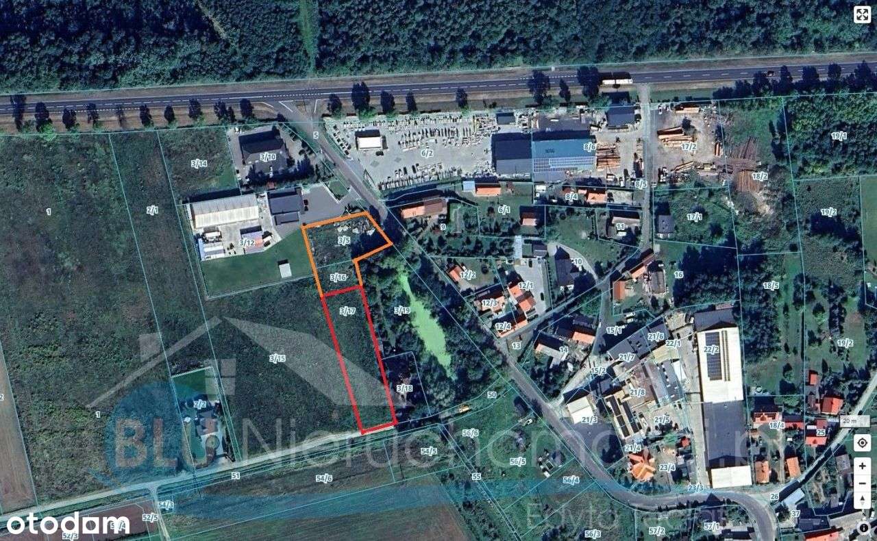 Głogów, Stare Serby, Działka budowlana-4