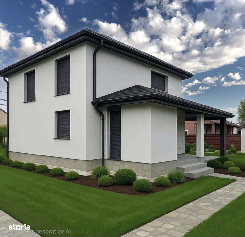Casa superba,P+1,190m2,430m2 curte in Domnesti - Imagine principală: 1/14
