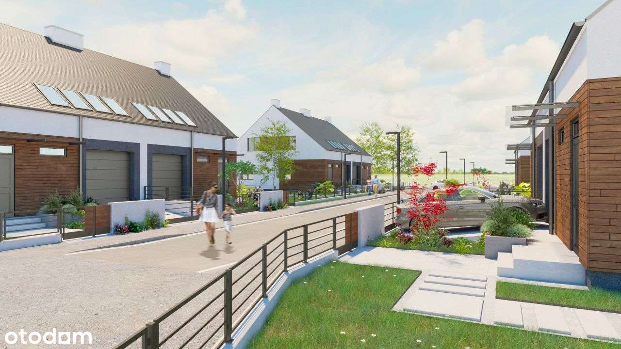 A+++ POMPA CIEPŁA/ Nowoczesn bliźniak dom Stanowic - Pełny obrazek: 5/9