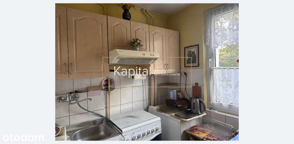 Osobna kuchnia, centrum, zielono, słoneczne;-7