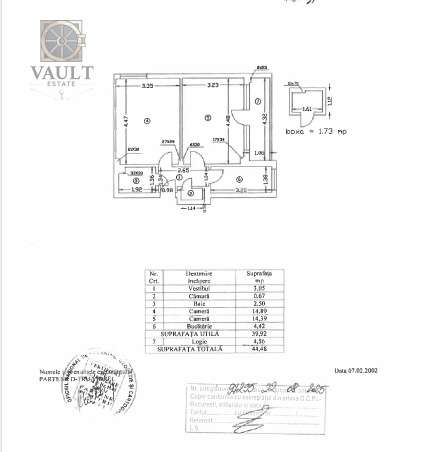 Apartament 2 Camere -Centrala  Proprie-  Unirii - Imagine principală: 3/3