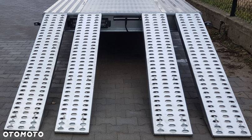 Podjazdy - najazdy aluminiowe  laweta - autotransporter , przyczepa, platforma. - 8