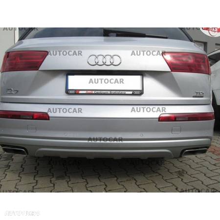 Carlig de remorcare pentru Audi Q8 - SUV - sistem vertical cu cheie - din 10.2018/- - 12