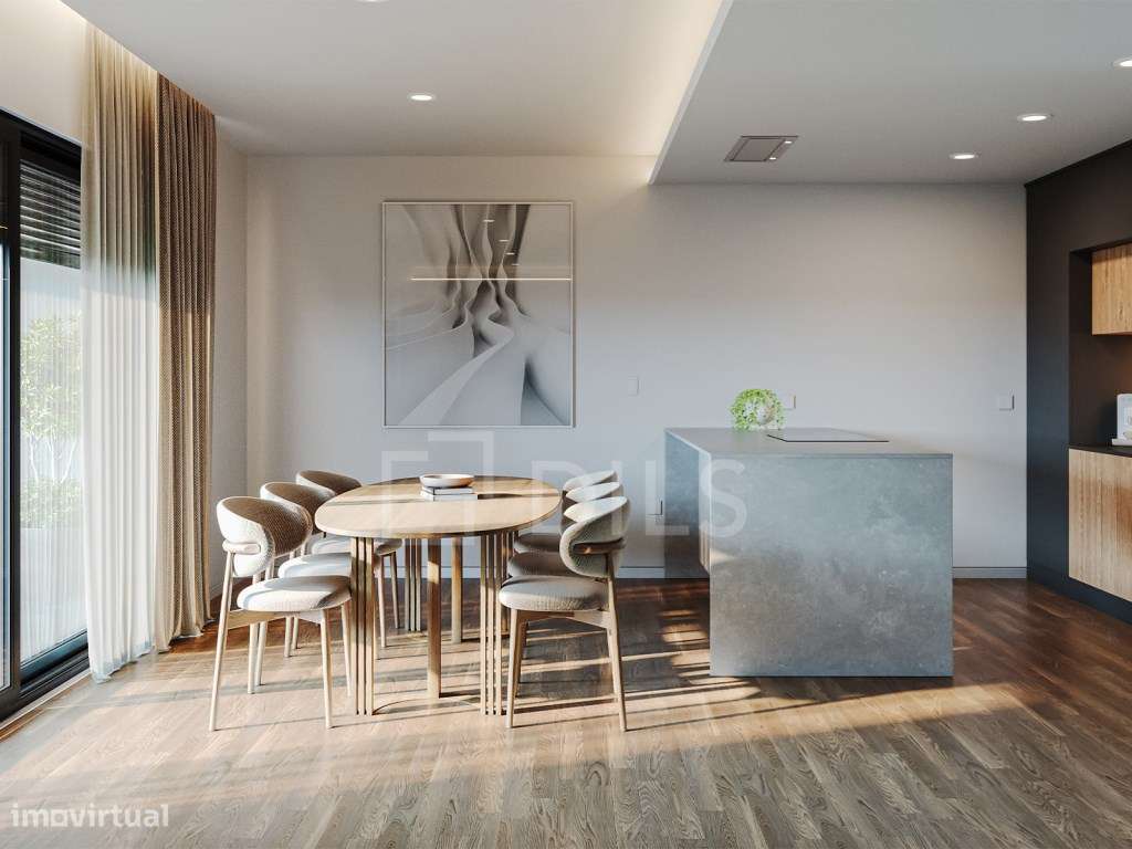 Moradia T4 com garagem e piscina na Herdade do Meio, Amora - Grande imagem: 4/14