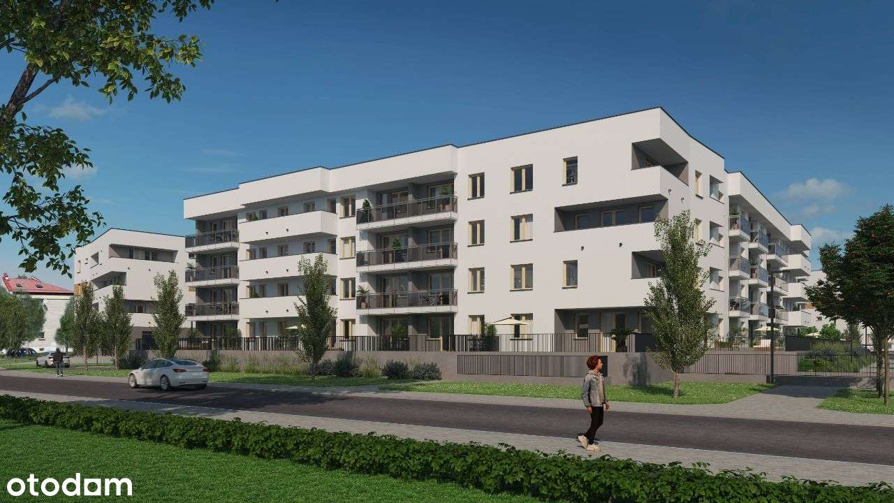 Cztery ustawne pokoje*duży balkon*obustronne (60) - Pełny obrazek: 5/12