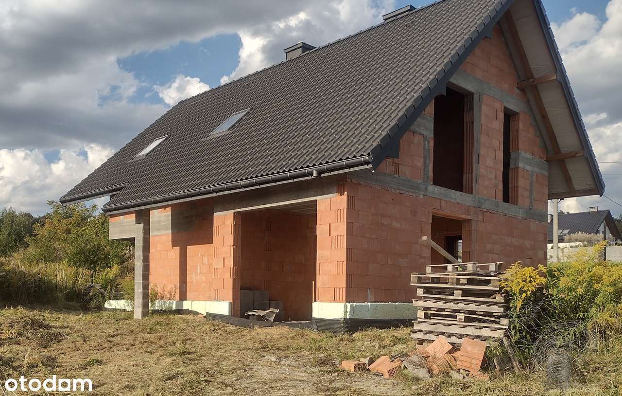 Dom wolnostojący,Masłomiąca, stan surowy, duża działka - Pełny obrazek: 5/12