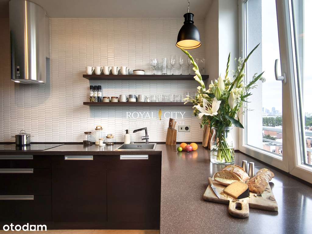 Penthouse z Ogrodem na Dachu na Saskiej Kępie.-4