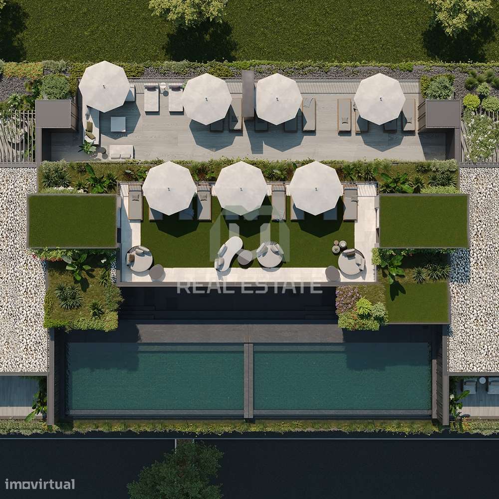 Apartamento T1+1 em Condomínio Fechado com Piscina no rooftop| Ramalde-1