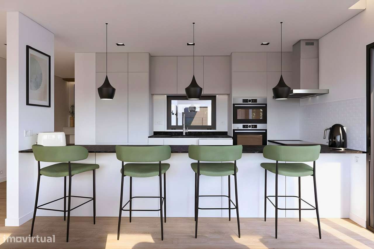 Apartamento T1 de qualidade superior, situado a 5 minutos da praia-3