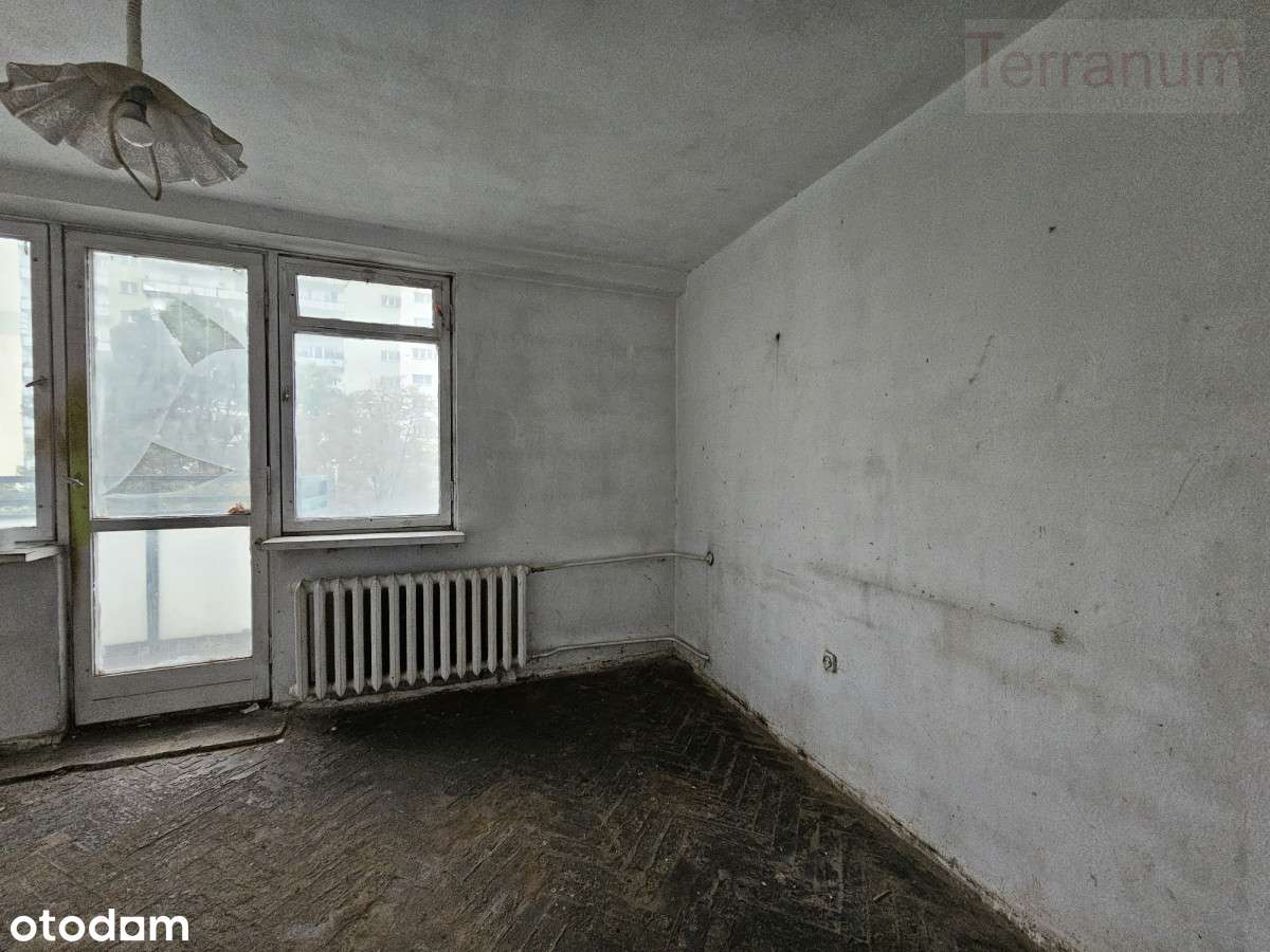 Kawalerka do generalnego remontu Mokotów-3