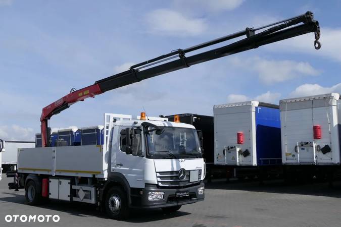 Mercedes-Benz ATEGO / 16 30 / E6 / SKRZYNIOWY + HDS FASSI F 155 / ADR / STEROWANIE RADIOWE - 5