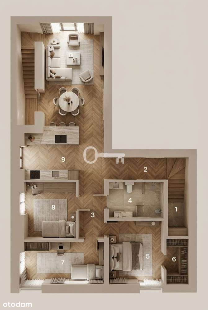 Nowoczesny luksus w sercu Woli | Taras 115 m² | M4 – pohled 6