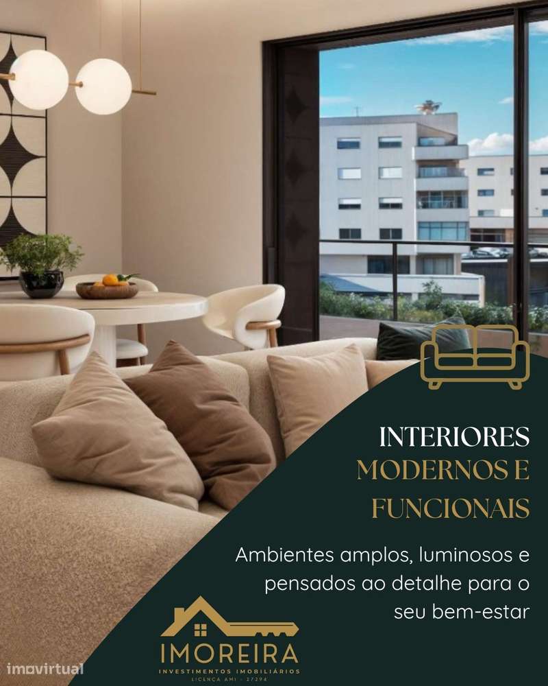 Apartamento T1 em Penafiel. Viver no campo sem sair da cidade-3