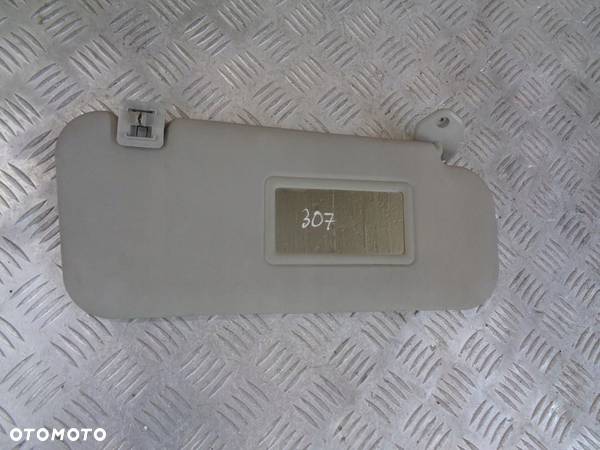 DASZEK OSŁONA PRZECIWSŁONECZNA PRAWA PEUGEOT 307 01- EUR - 1