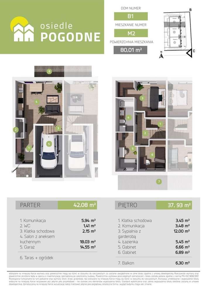 Szeregówka w cenie mieszkania - stan deweloperski-2