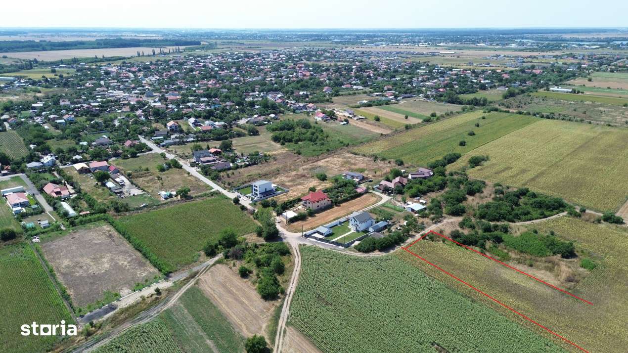 Teren intravilan Darza 1ha langa case deschidere 22 m - Imagine principală: 2/4