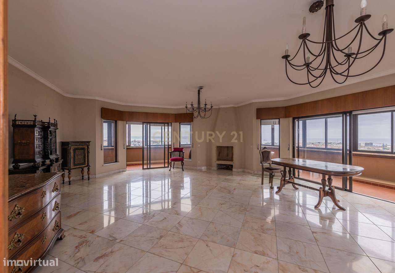 Penthouse Apartamento T5 com Vista Panorâmica em Oeiras - Grande imagem: 5/60