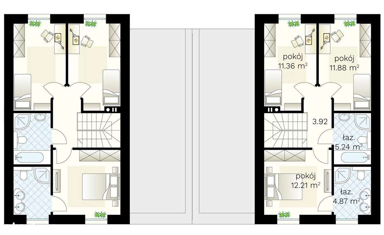 Nowo budowany dom- w zabudowie bliźniaczej - Pełny obrazek: 4/18