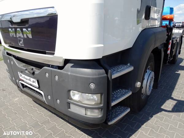 MAN TGS 18.360 / MANUAL + HDS TEREX 165.2 E - 6 X SLIDE - 16.6 M / PILOT / 2009 - 20