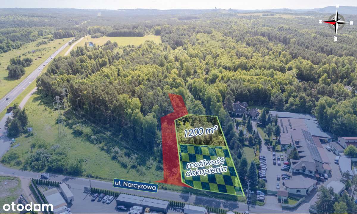 Działka Skrajnica Olsztyn - Pełny obrazek: 5/5