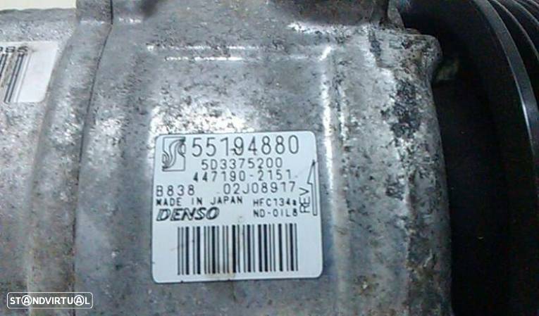 Compressor Do Ar Condicionado Fiat Grande Punto (199_) - 2