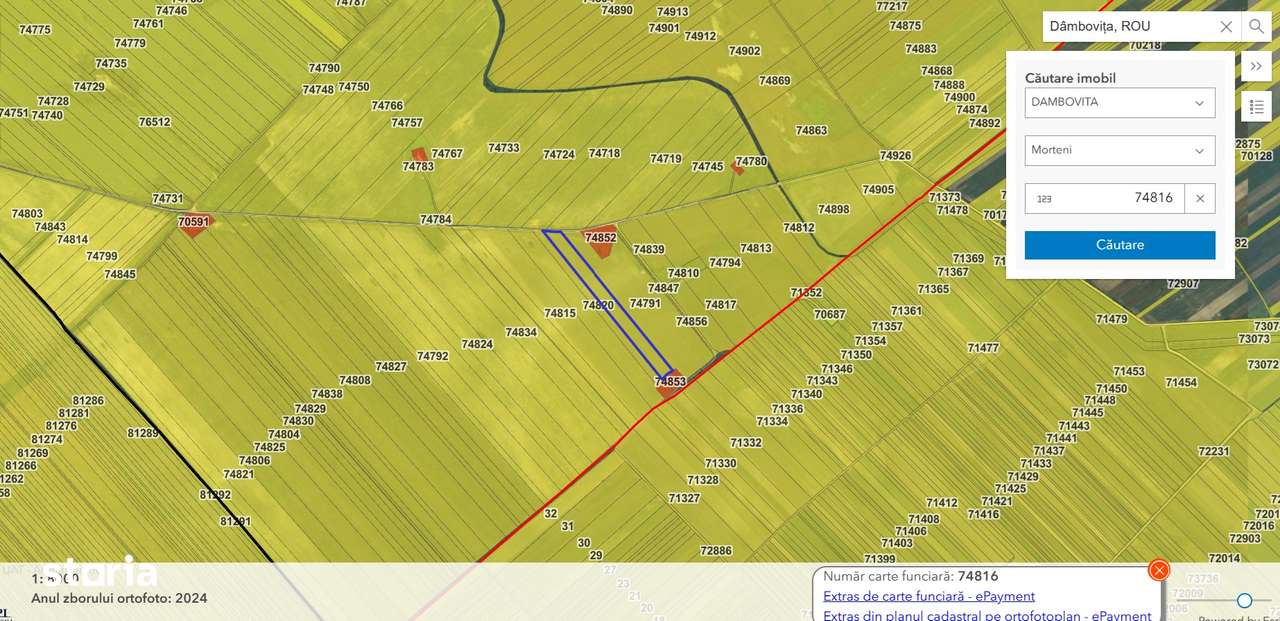 Terenuri extravilane Morteni jud Dambovita-2