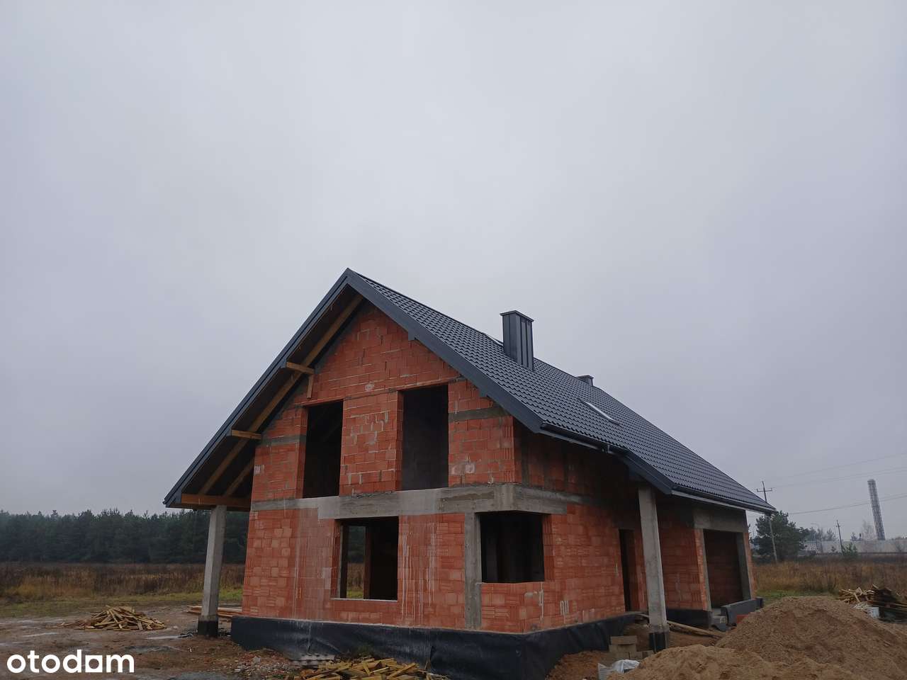 Sprzedam dom w stanie surowym otwartym ul. Miłosza os Staniszewskiego - Pełny obrazek: 3/10