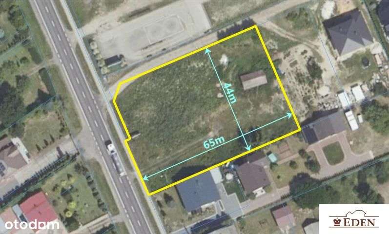 Atrakcyjną działka budowlana 2819 m2 w Gołaszynie pod Łukowem. - Pełny obrazek: 2/5