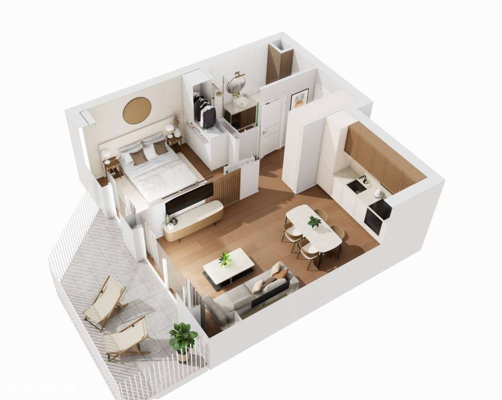 2 pokoje, Nowe Centrum Łodzi, PROMOCJA 9.500 zł/m2-2