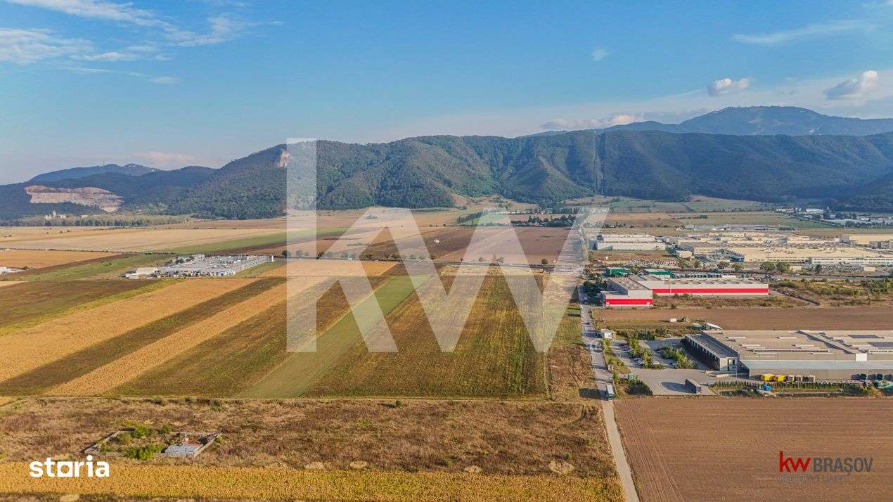 Teren industrial 6100 mp. cu PUZ in Cristian BV - Imagine principală: 4/9