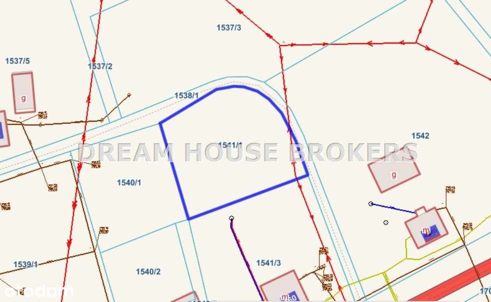Działka budowlana w Lubli 12 arów - Pełny obrazek: 5/5