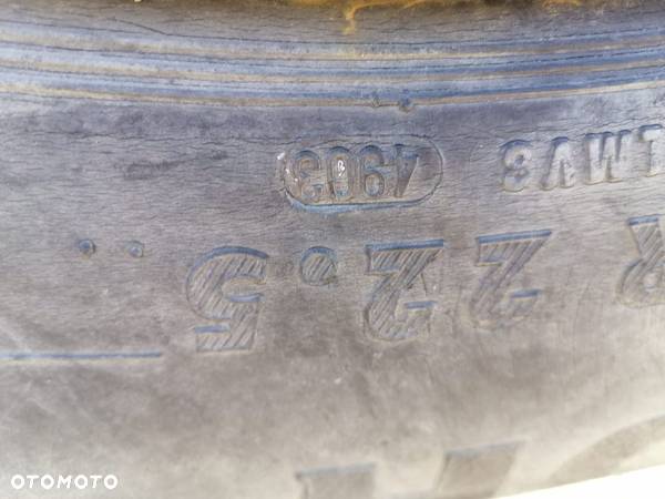 Koła 315/80 R22.5 napędowe  MAN F90 F2000 wywrotka - 3