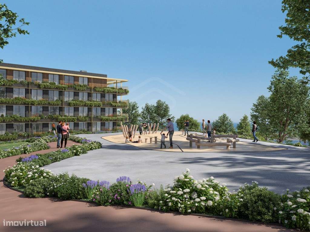 T3 com varanda, em Luxuoso Empreendimento em Canidelo - Vila Nova d... - Grande imagem: 1/27