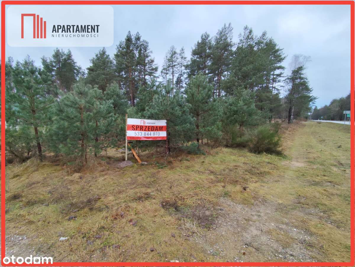 Działka Usługowo-Mieszkaniowa W Białym Borze.