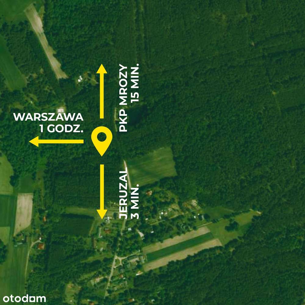 Działki budowlane – Twoja oaza spokoju, tylko godzina od Warszawy! - Pełny obrazek: 5/7