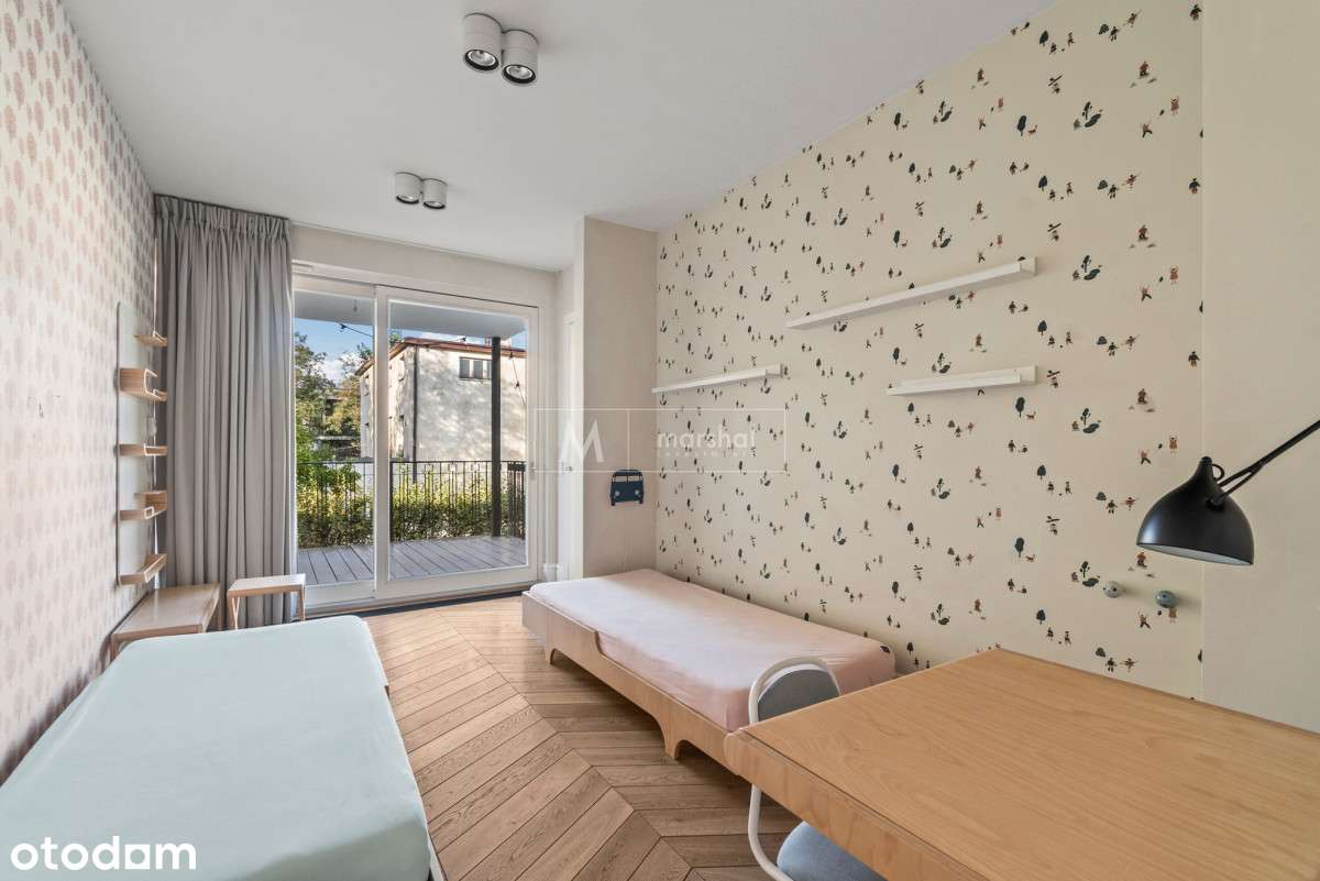 Penthouse z dużym tarasem - stara Saska Kępa!-12