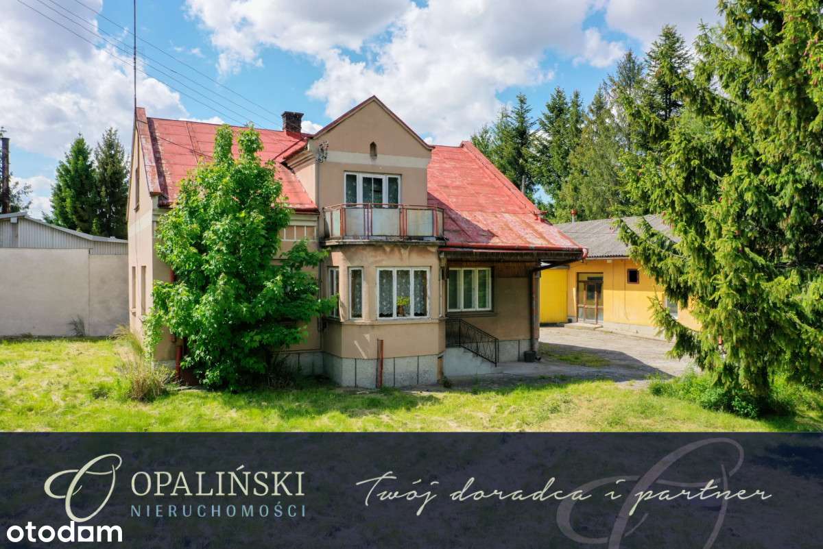 Dom | budynki usługowo produkcyjne | działka 36ar-0